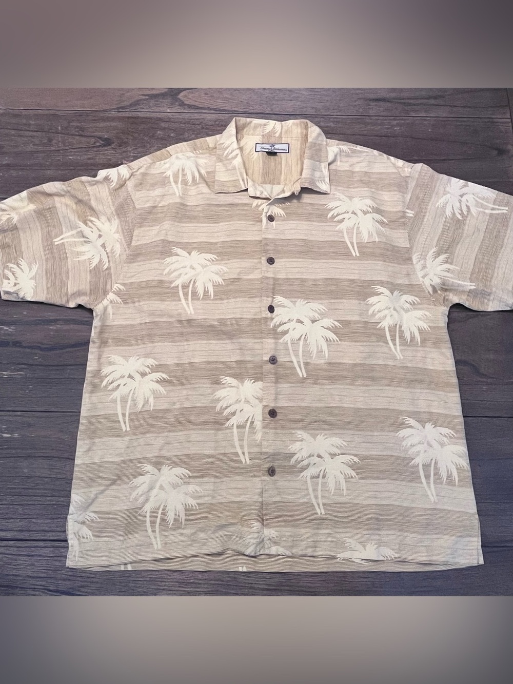 Vintage Tommy Bahama Silk Hawaiian Shirt Mens XL